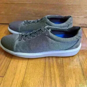 Gray Clarks Men's Cambro Low Textile Lace Up Casual Sneakers Size US 8.5M Shoes
